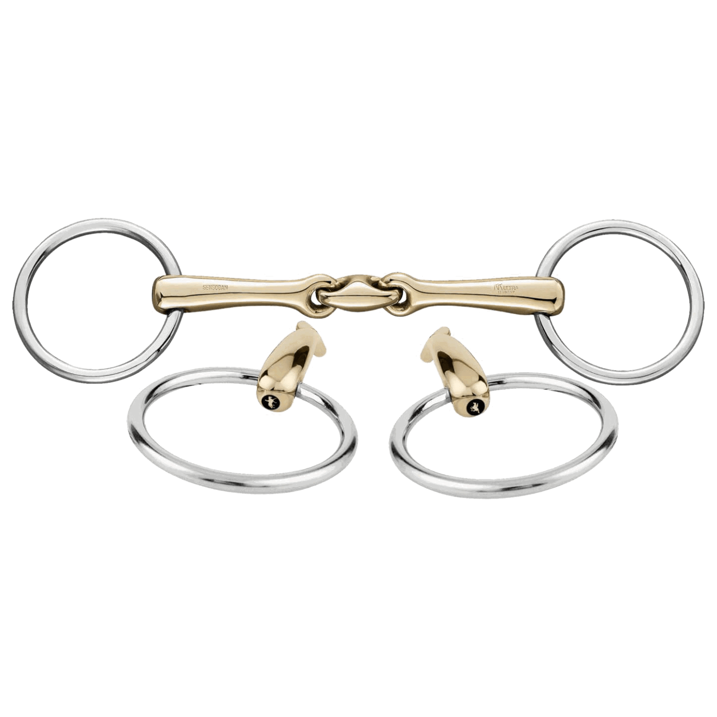 Sprenger KK Ultra Unterlegtrense by Ingrid Klimke, Sensogan, doppelt gebrochen