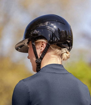 Casque D'équitation SWING H24 Lady Shine - Norme EN 1384:2023, Réglable, Avec Paillettes