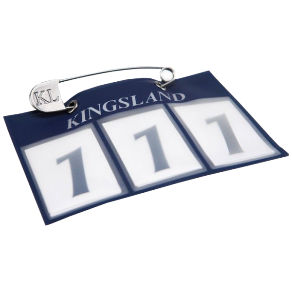 Kingsland Startnummern Classic, 3-stellig, 1-er Set