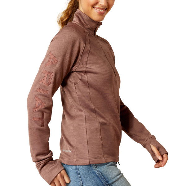 Ariat Shirt Damen Tek Team 1/2 Zip HW24, Trainingsshirt, langarm