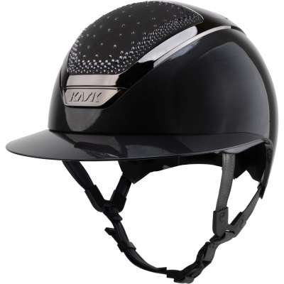Kask Reithelm Star Lady Pure Shine Swarovski In-Out Graphite