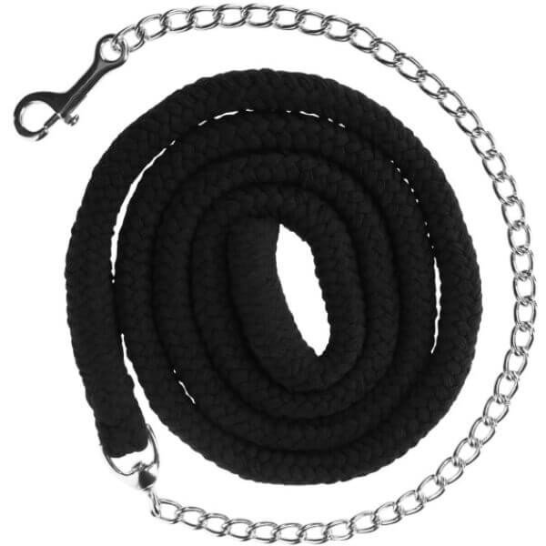 Covalliero Lead Rope with Chain, Snap Hook