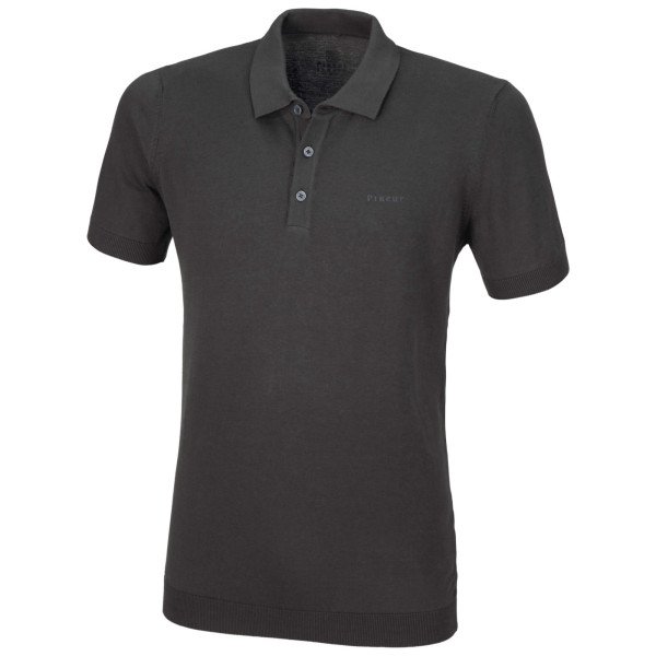 Pikeur Men's Polo Knit Shirt SS24, short-sleeved