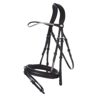 Kavalkade Trense Clinchesse, englisch kombiniert, mit Zügeln