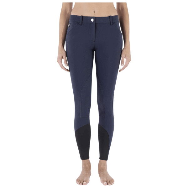 Equiline Reithose Damen Boston, Kniebesatz, Stoffbesatz