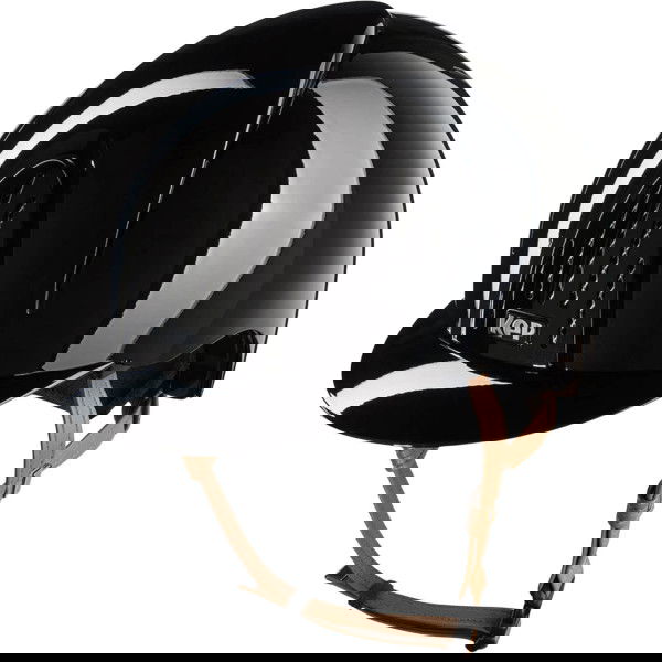 KEP Reithelm Smart NOVA Metal Polish mit Beigen Kinnriemen