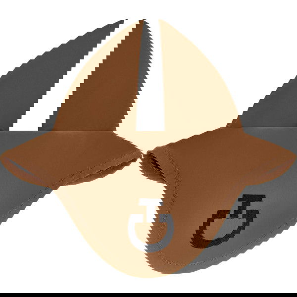 Cavalleria Toscana Fliegenhaube Light Weight Jersey Stripe HW25, Fliegenmütze, Fliegenohren