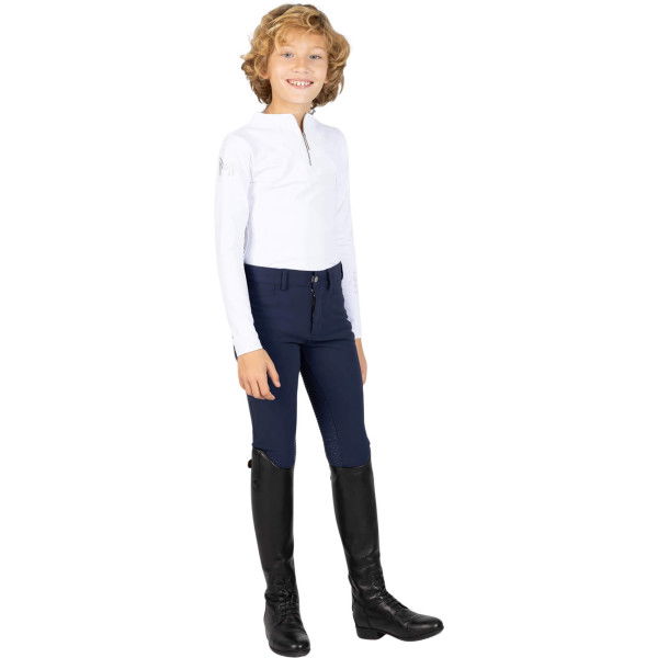 Maximilian Equestrian Kids Riding Breeches Winter Performance, Winter Riding Breeches, Full Seat, Full-Grip