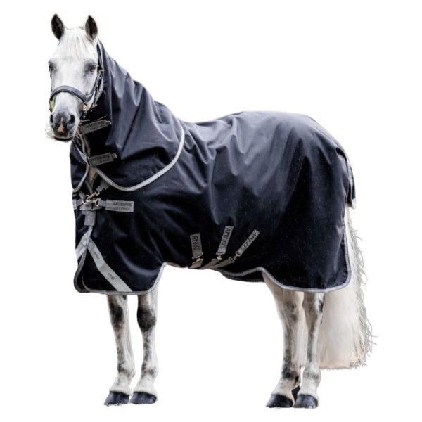 Horseware Outdoor Rug Amigo Bravo 12 Plus Turnout Heavy, 400 g, incl. Removable Neck Piece