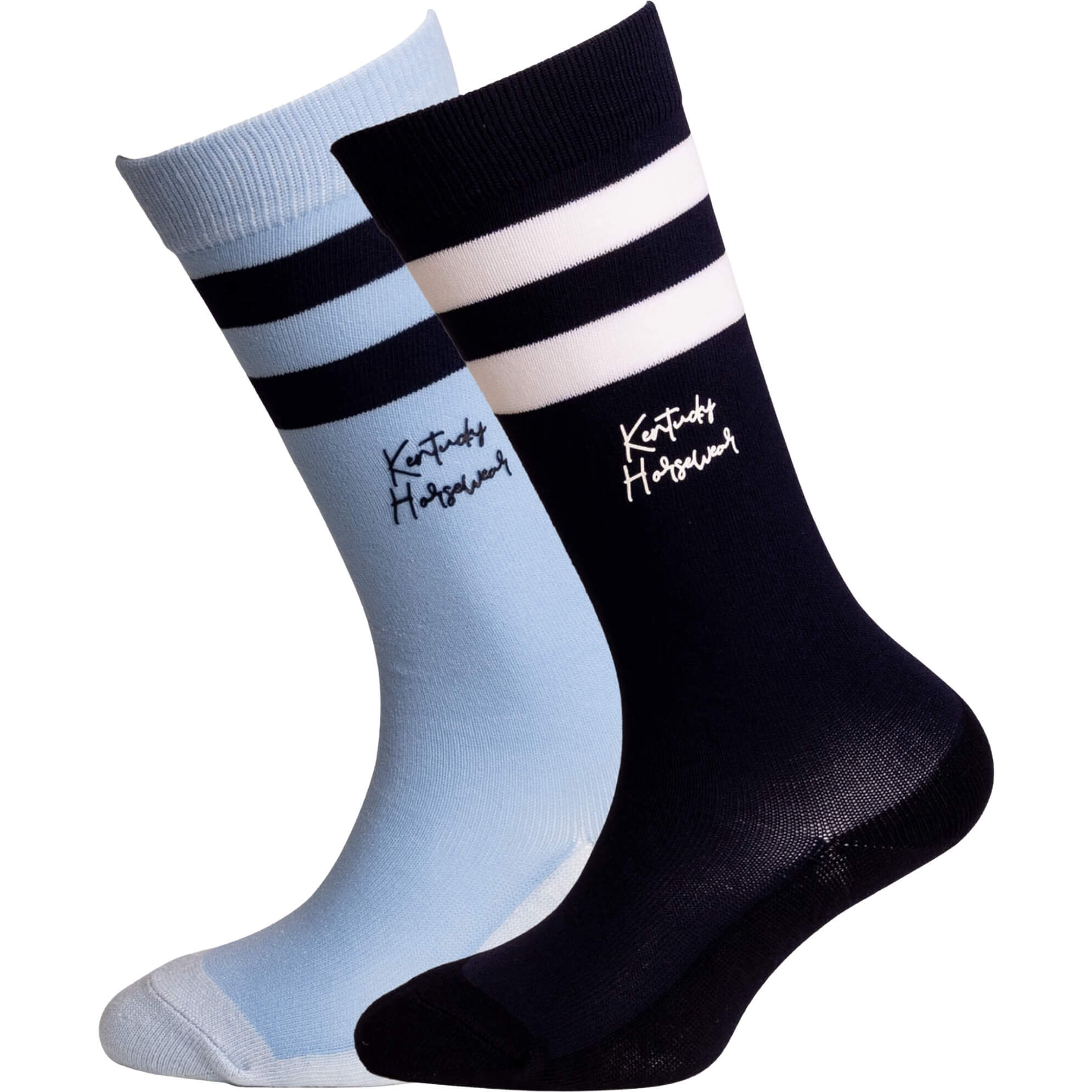 Kentucky Horsewear Reitsocken Kinder Streifen, 2er Set
