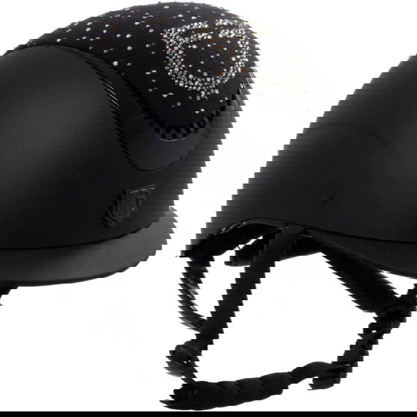 Equestro Reithelm Rhinestone Logo