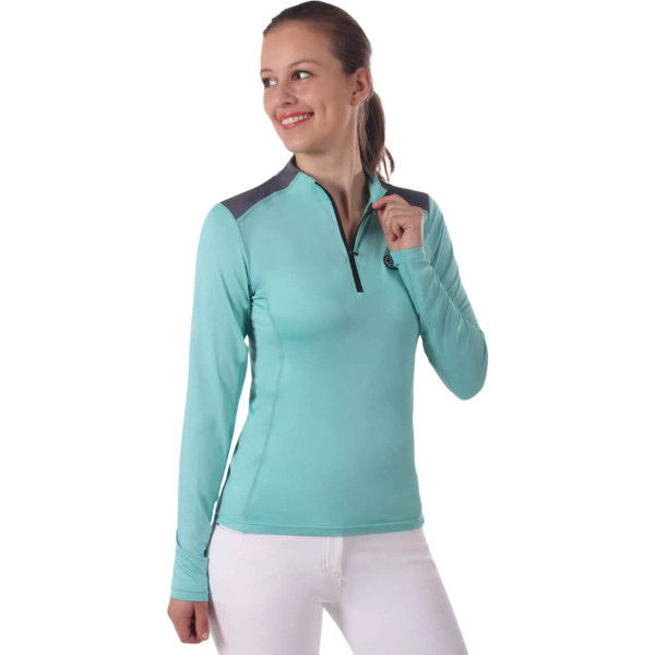 QHP Women's Sports Shirt Utha, long-sleeved