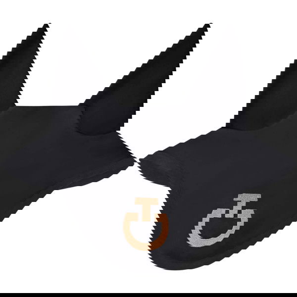 Cavalleria Toscana Fliegenhaube Light Weight Jersey Stripe HW25, Fliegenmütze, Fliegenohren