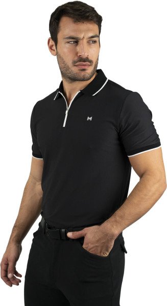 Maximilian Equestrian Men's Polo Shirt Core, Functional Shirt, short-sleeved