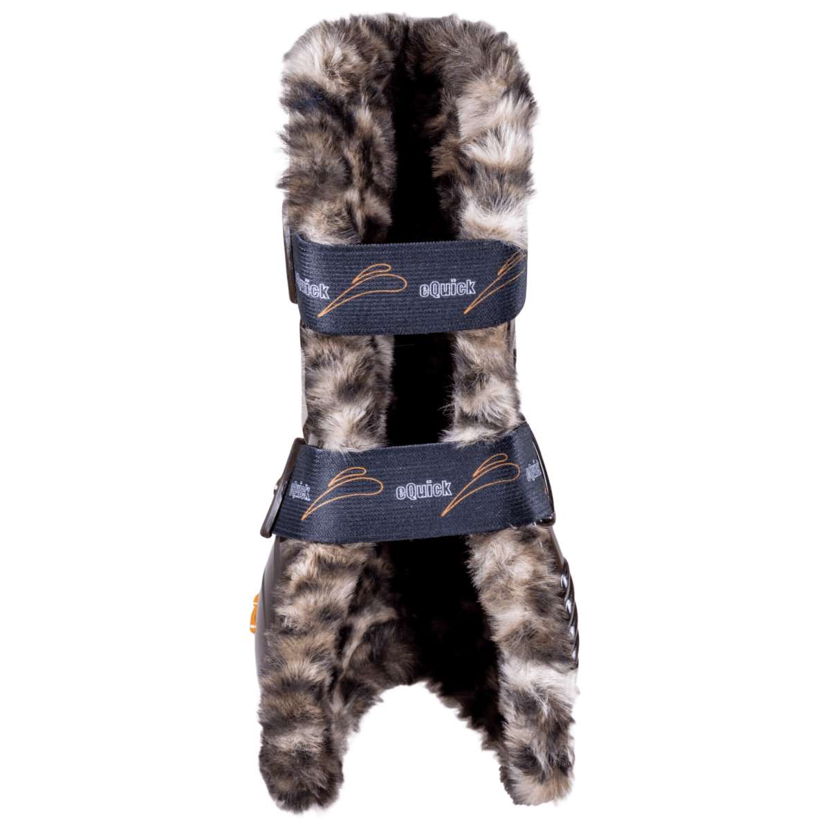 eQuick Tendon Boots eAirshock Leopard | FUNDIS Equestrian