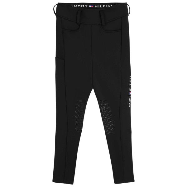 Tommy Hilfiger Equestrian Reitleggings Damen Vermont HW24, Kniebesatz, Knee-Grip, Thermo