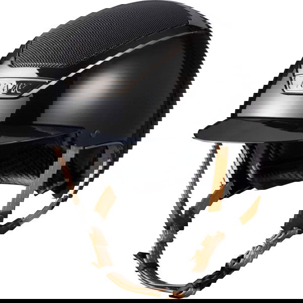 Kask Riding Helmet Dogma Pure Shine Chinstrap Leather Light Brown