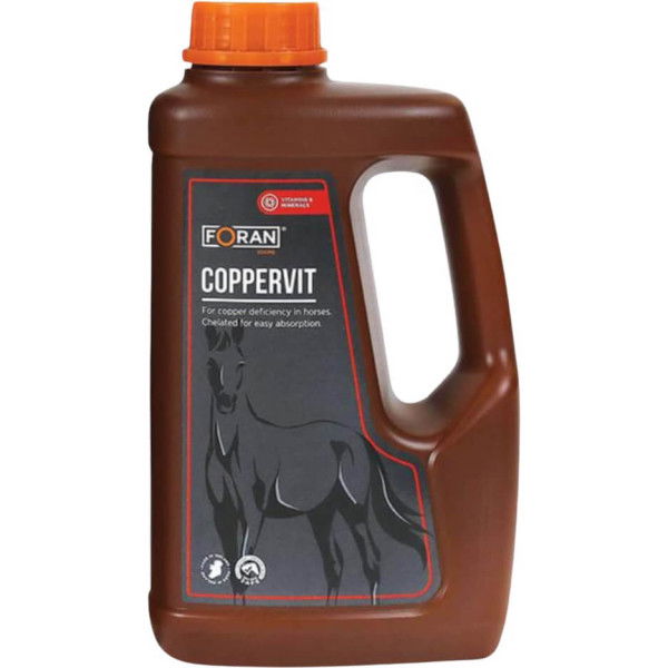 Foran Equine Coppervit, Ergänzungsfuttermittel, Wachstum und Entwicklung, Liquid