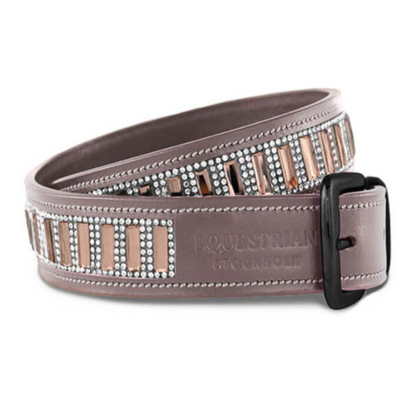 Equestrian Stockholm Leather Belt Contest Anemone