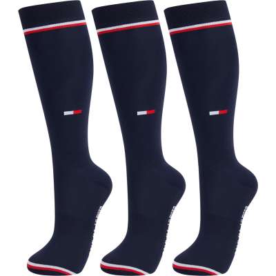 Tommy Hilfiger Equestrian Reitsocken Unisex Byron, 3er Set