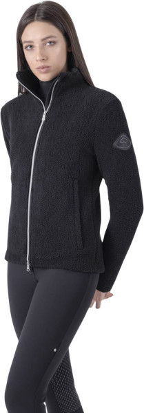 Equiline Women's Jacket Teg Gift Collection 24, Teddy Fleece Sweat Jacket