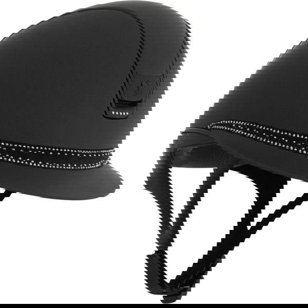 Samshield Riding Helmet MS 2.0 SM, FB Tiara Blk,Blazon Matt Blk Hematite,Trim Matt 5 Sw Blk Hematite