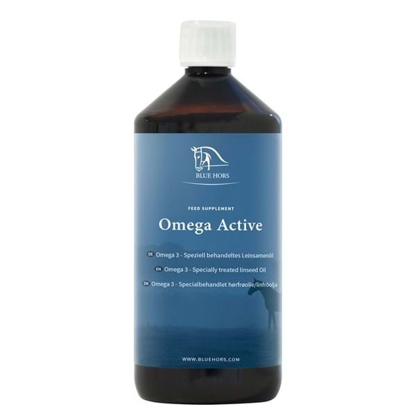 Blue Hors Omega Active, Leinöl, Leinsamenöl, Ergänzungsfutter