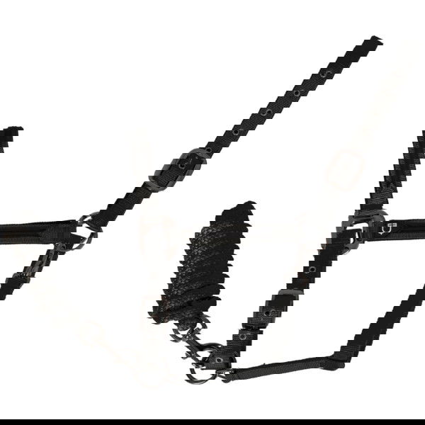 Equestro Halter Set, Nylon Halter, with Lead Rope