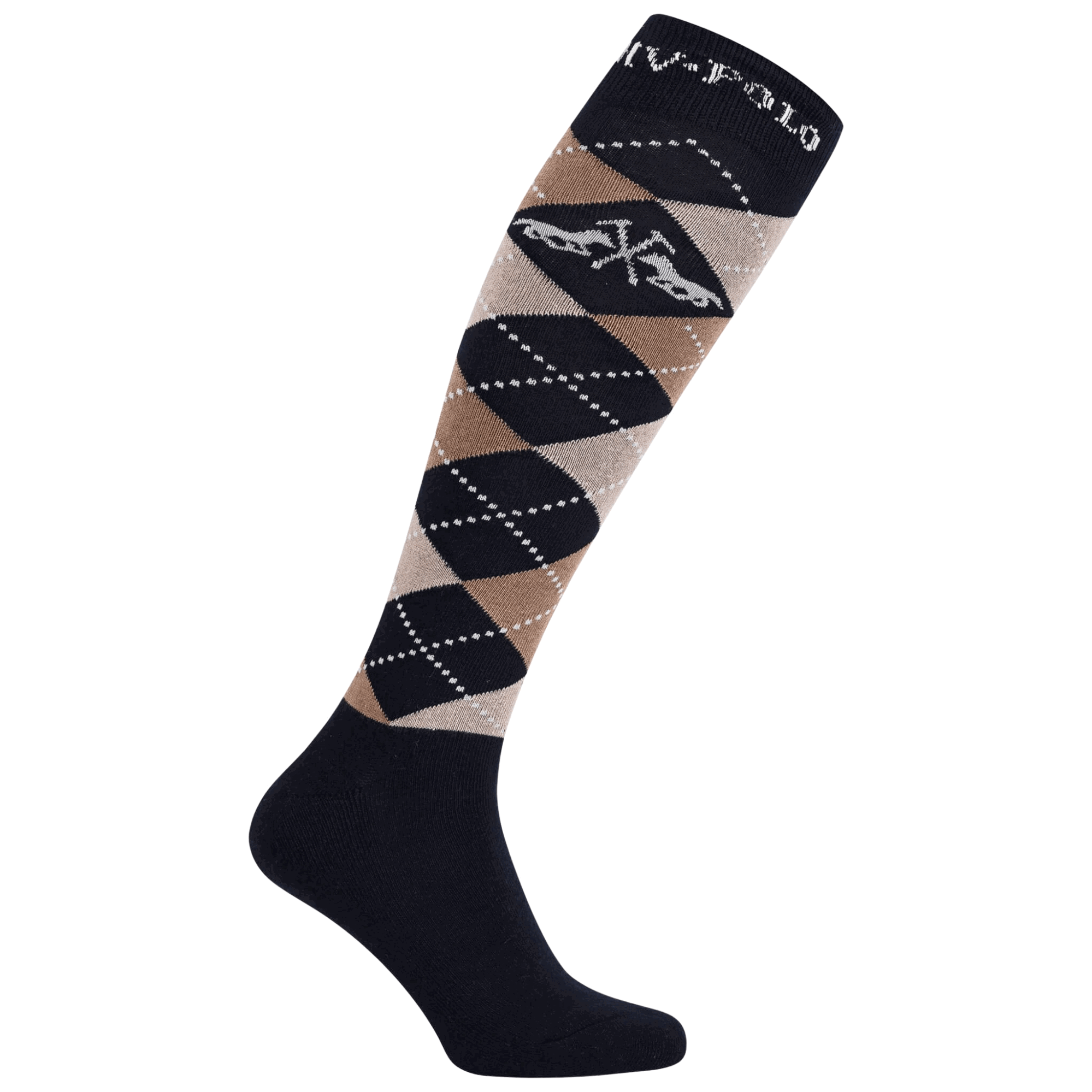 HV Polo Reitsocken Kinder HVPArgyle FS26, Kniestrümpfe