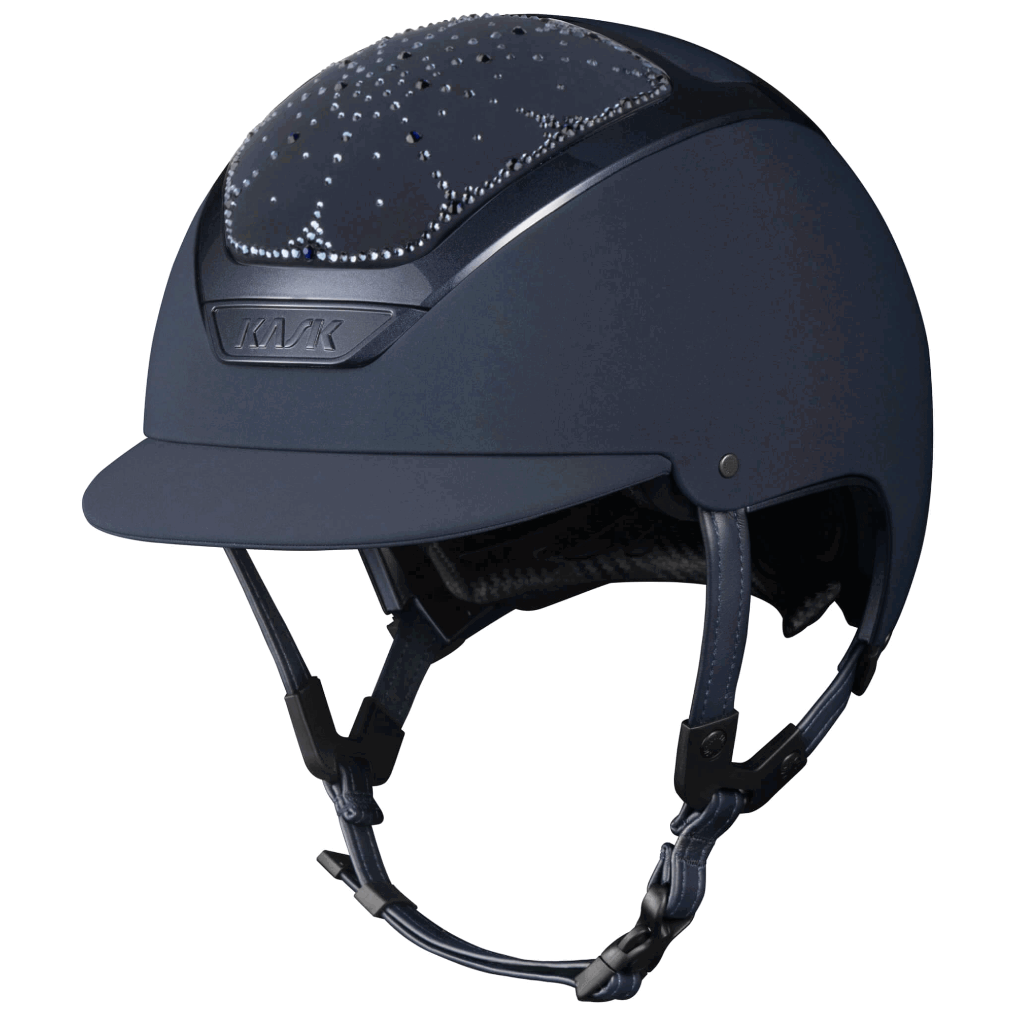 Kask Reithelm Dogma Chrome Swarovski Riviera Montana Mix
