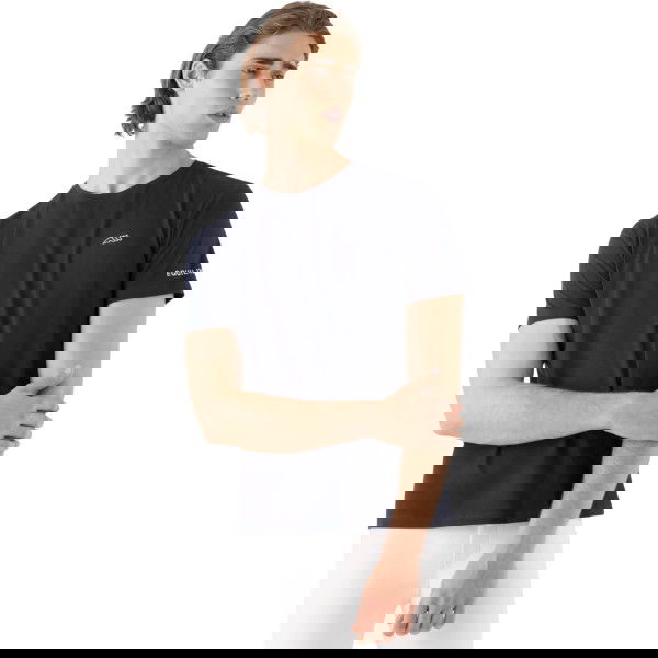 Equiline Men's Shirt Eqrefek, Cotton Shirt, short-sleeved