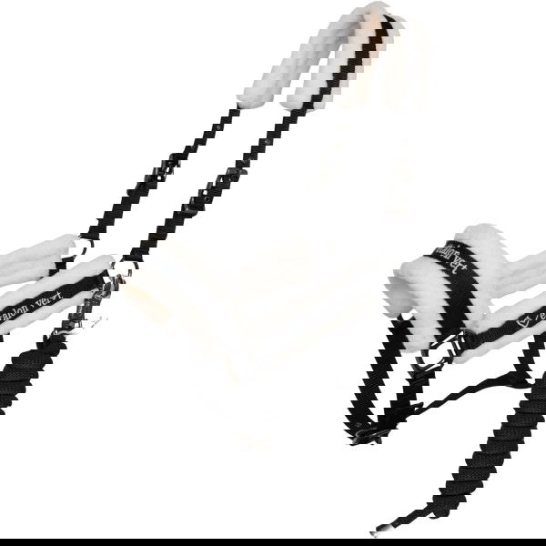 Etalon Vert Halfter Set De Niro Fur, Nylonhalfter mit Kunstfell, mit Strick