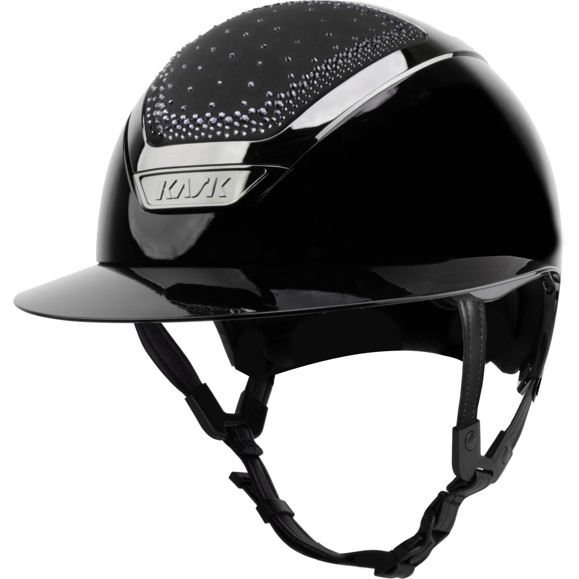 Kask Reithelm Star Lady Pure Shine Swarovski In-Out Graphite