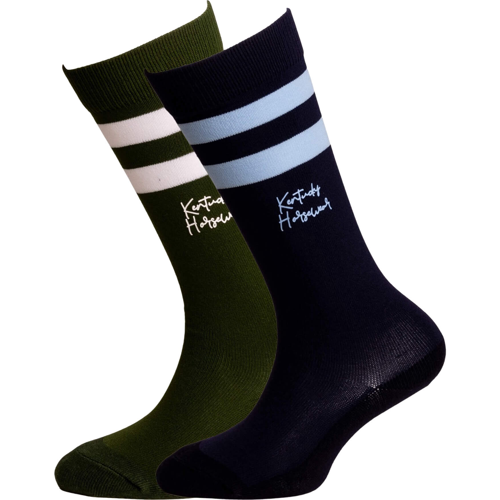 Kentucky Horsewear Reitsocken Kinder Streifen, 2er Set