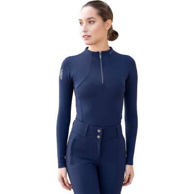 Maximilian Equestrian Women's Training Shirt Winter Base Layer, long-sleeved