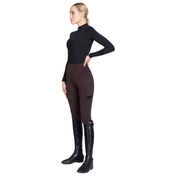 Maximilian Equestrian Reitleggings Damen Tech, Vollbesatz, Full-Grip, High Waist