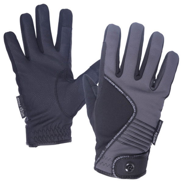 QHP Riding Gloves Tromso Waterproof, Winter Riding Gloves