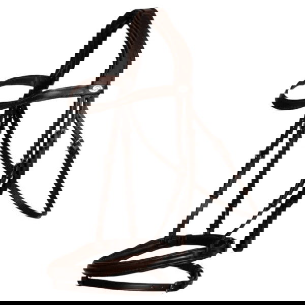 Dyon Bridle Flash Soft Leather Collection, English Combined, without Reins