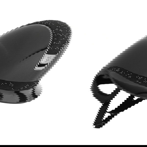 Samshield Reithelm Miss Shield 2.0 Shadowglossy, Top + FB Crystal Leaf, Trim + Blason Black Chrome