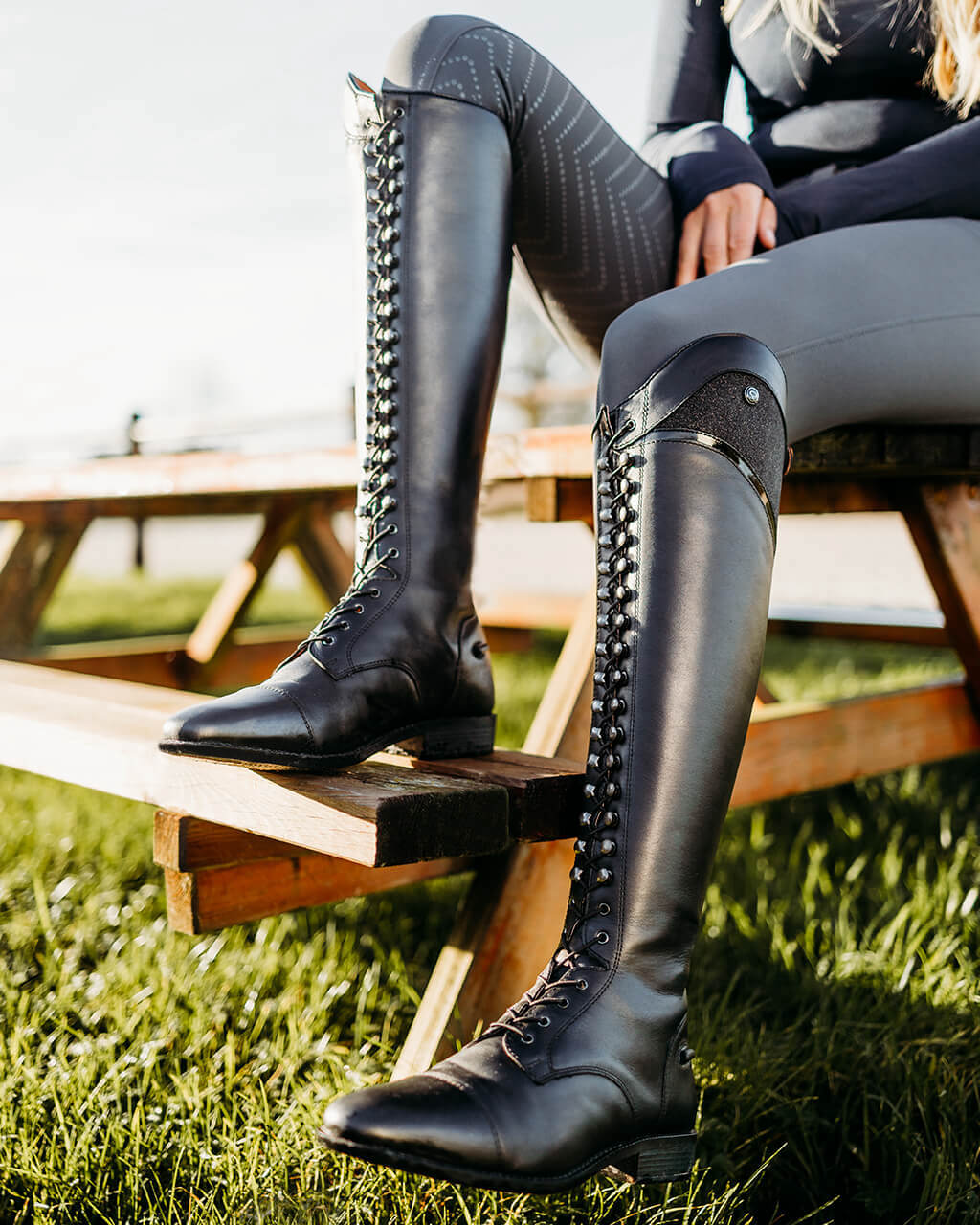 QHP Damen Reitstiefel Hailey Adult FUNDIS Reitsport