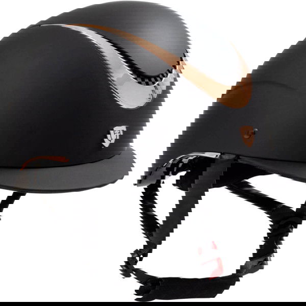 Equestro Riding Helmet Shiny Frame