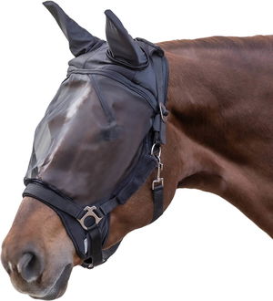 Waldhausen Fliegenmaske Premium für Halfter, mit Ohrenschutz Waldhausen Fliegenmaske Premium für Halfter, mit Ohrenschutz