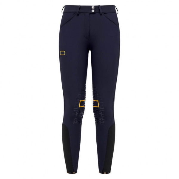 RG Italy Reithose Damen RG HW22, Kniebesatz, Knee-Grip