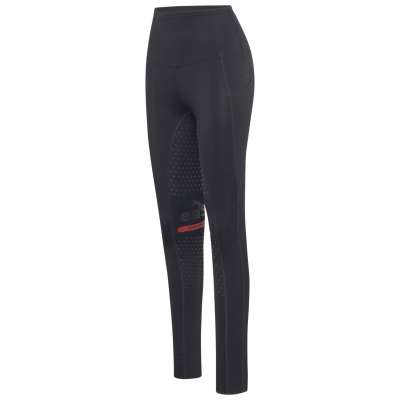 EaSt Reitleggings Damen Reggings R1 Light High Waist Winter HW25, Vollbesatz, Full-Grip