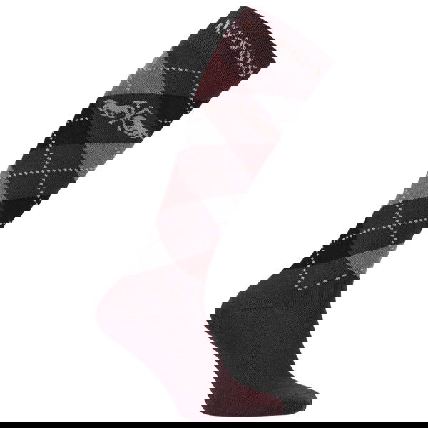 HV Polo Riding Socks HVPArgyle FW25, Knee Socks