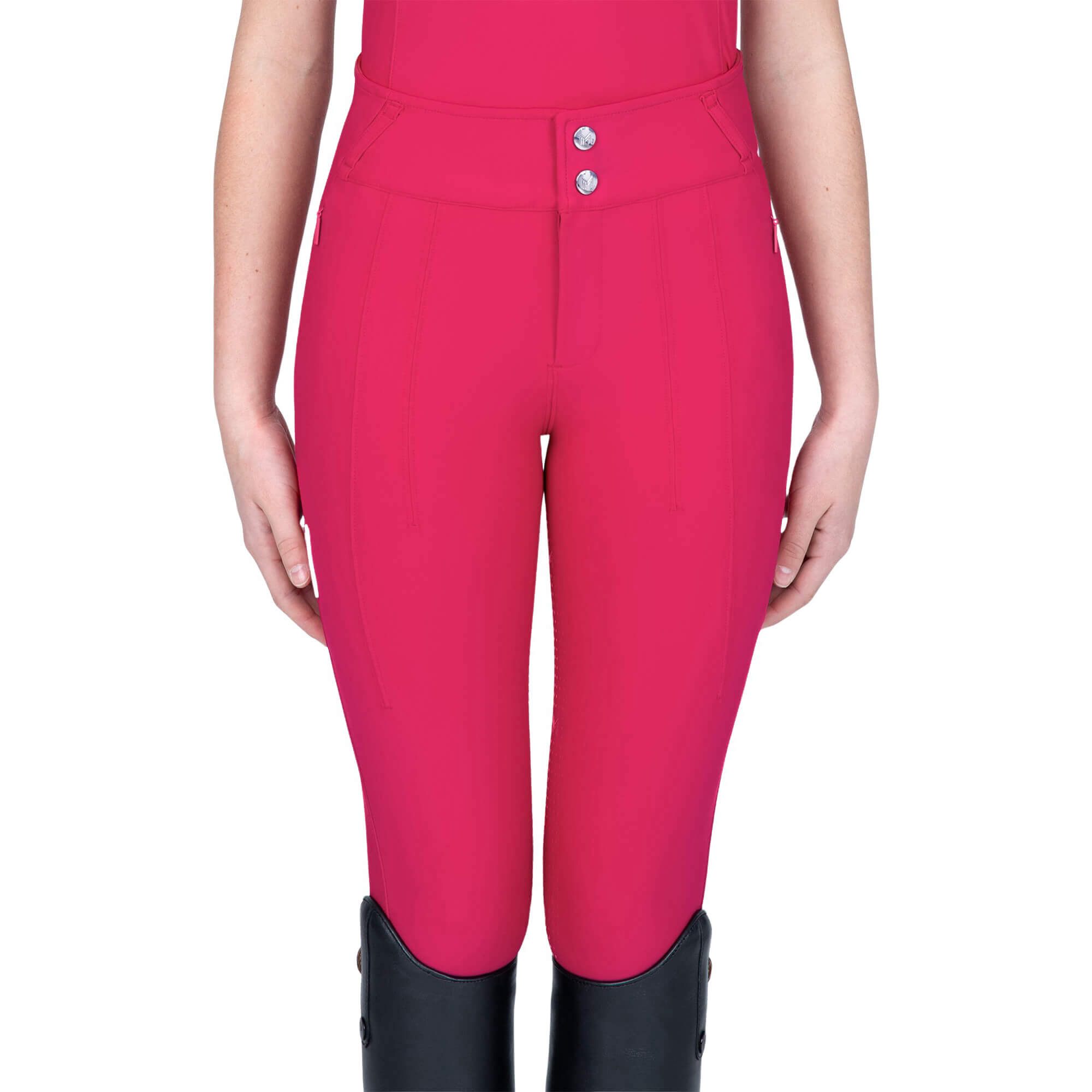 Maximilian Equestrian Reithose Kinder YR Vision, Vollbesatz, Full-Grip, High Waist