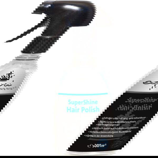 equiXTREME Coat Shine Spray Super Shine Hair Polish, Mane Spray, Tail Spray