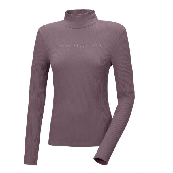 Pikeur Women's Shirt Roll Neck FW22, Long-Sleeved, with Turtleneck