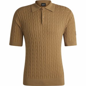 BOSS Equestrian Shirt Herren Lewis FS25, Strick Poloshirt, halbarm BOSS Equestrian Shirt Herren Lewis FS25, Strick Poloshirt, halbarm