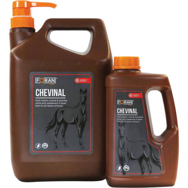 Foran Equine Chevinal, Supplementary Feed, Multivitamin, Minerals, Amino Acids, Liquid